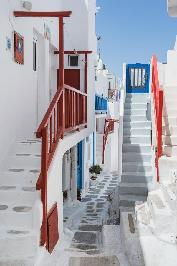 شقة White And Grey Chora Mykonos Town المظهر الخارجي الصورة